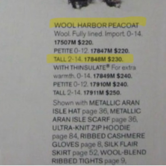 J. Crew 100% Wool Harbor Peacoat - Picture 2 of 10